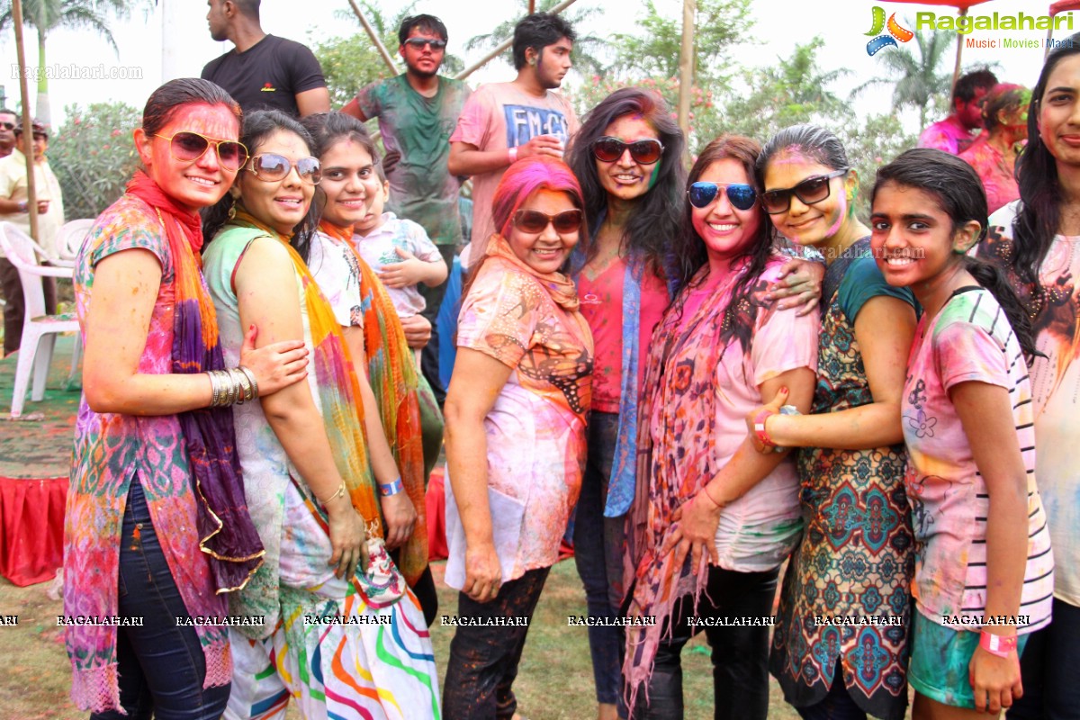 Bang Bang Holi Fest 2015 at Novotel, Hyderabad