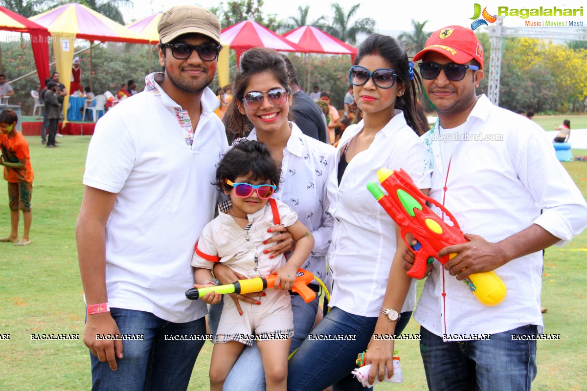 Bang Bang Holi Fest 2015 at Novotel, Hyderabad