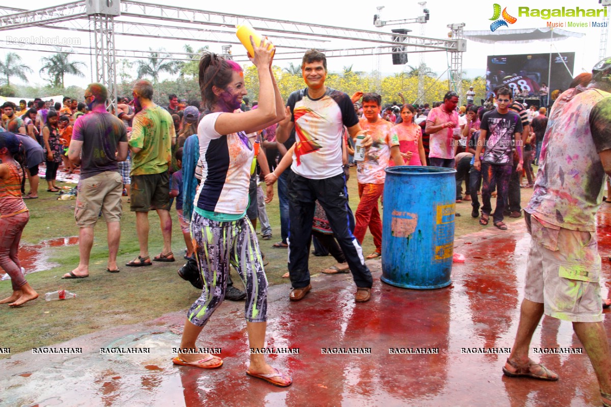 Bang Bang Holi Fest 2015 at Novotel, Hyderabad