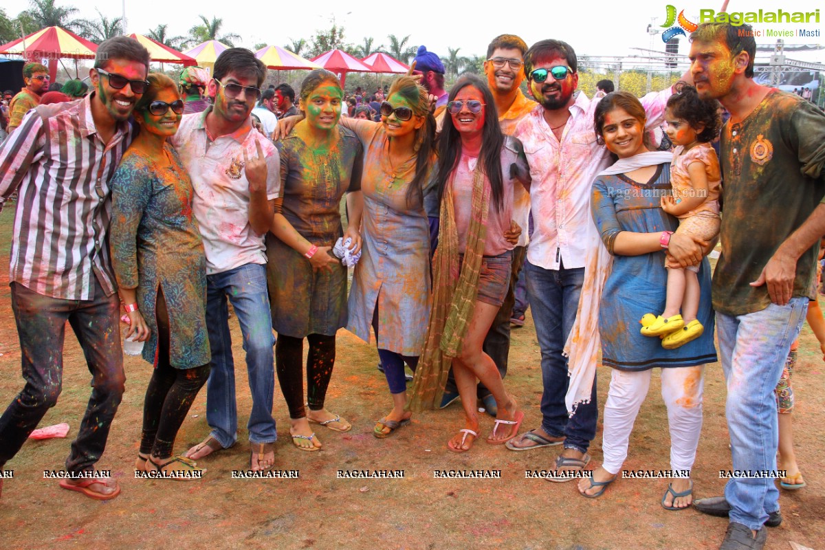 Bang Bang Holi Fest 2015 at Novotel, Hyderabad