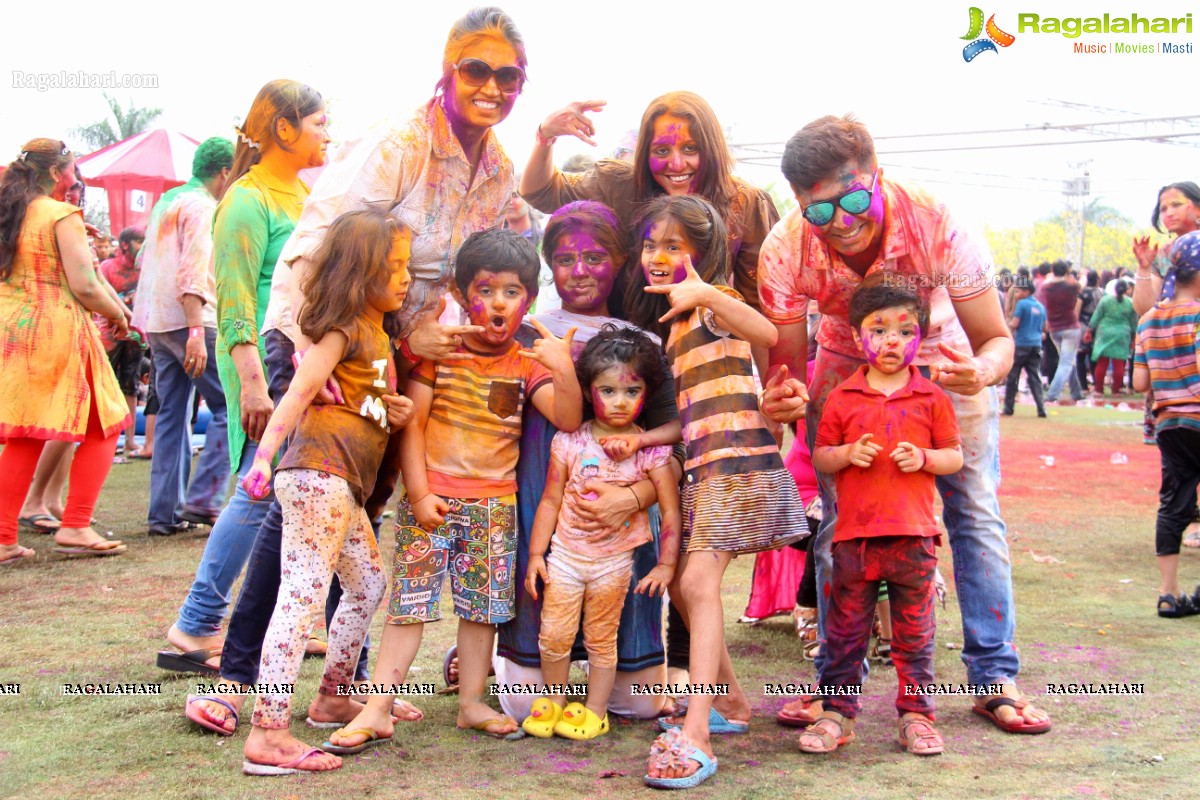 Bang Bang Holi Fest 2015 at Novotel, Hyderabad