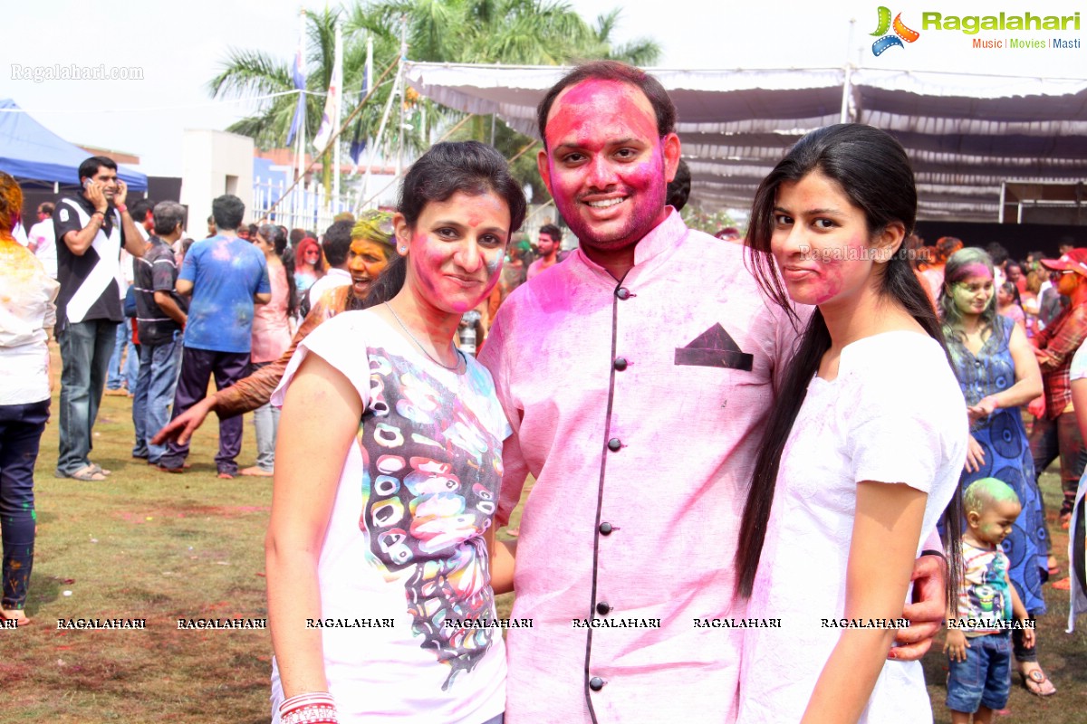 Bang Bang Holi Fest 2015 at Novotel, Hyderabad