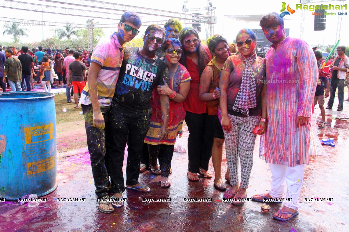 Bang Bang Holi Fest 2015 at Novotel, Hyderabad