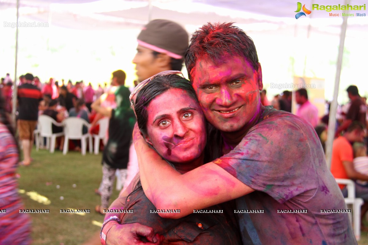 Bang Bang Holi Fest 2015 at Novotel, Hyderabad