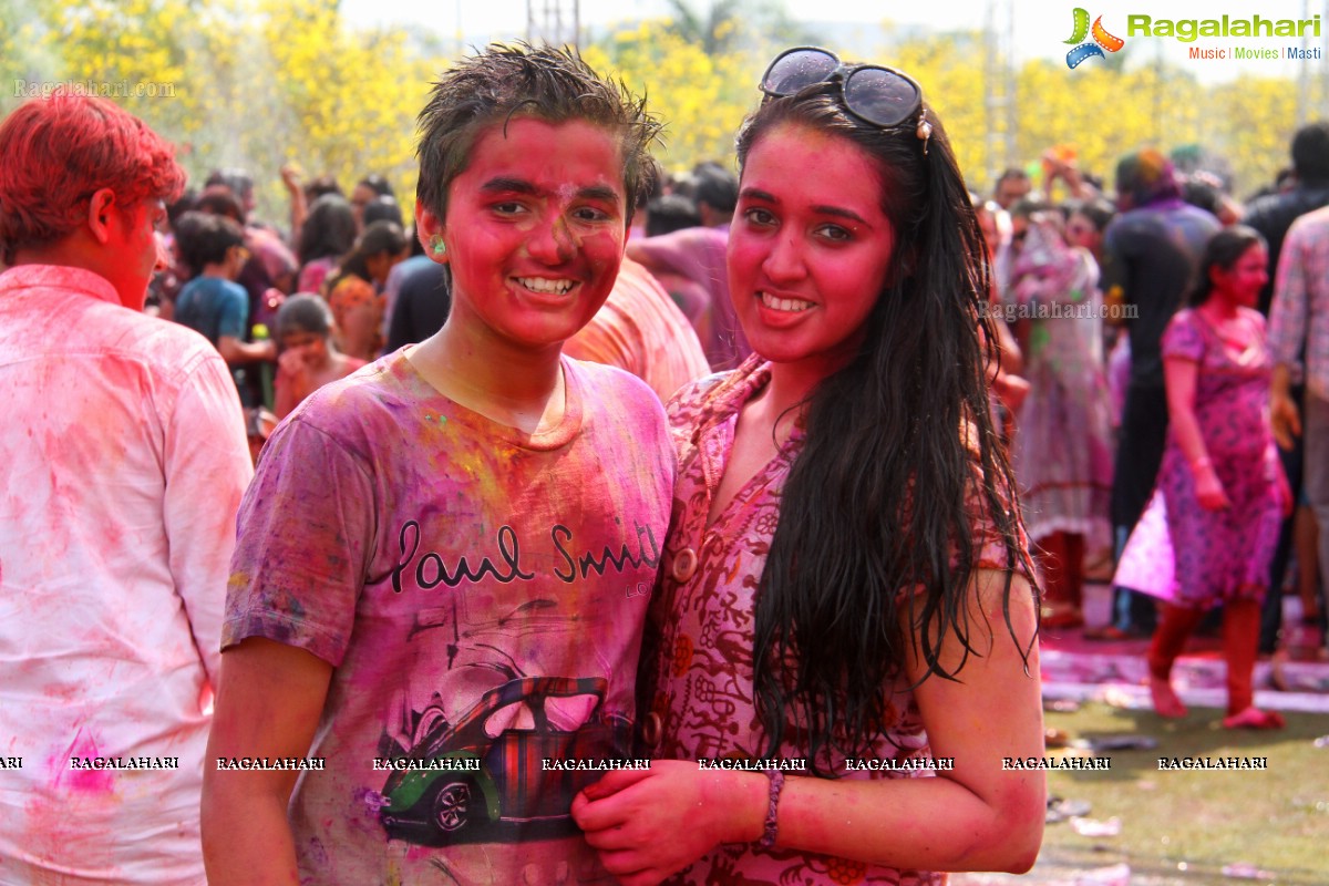 Bang Bang Holi Fest 2015 at Novotel, Hyderabad