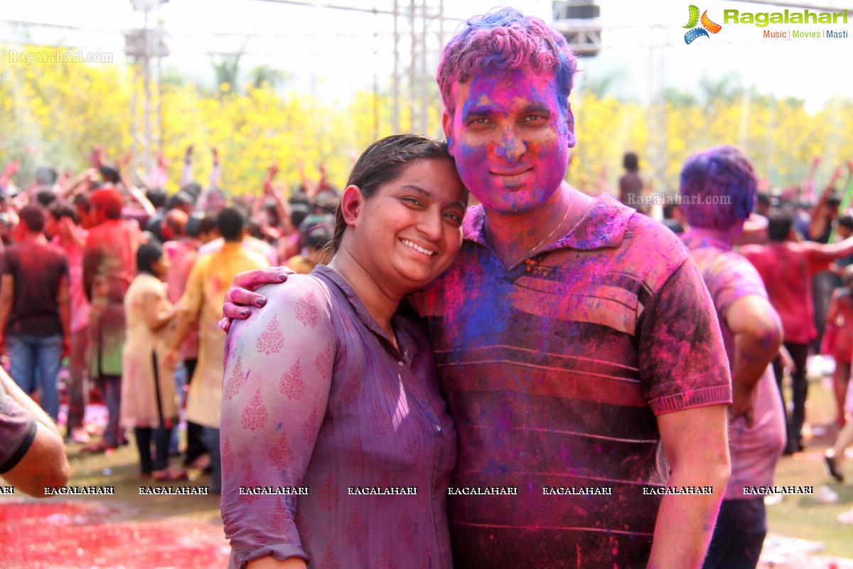 Bang Bang Holi Fest 2015 at Novotel, Hyderabad