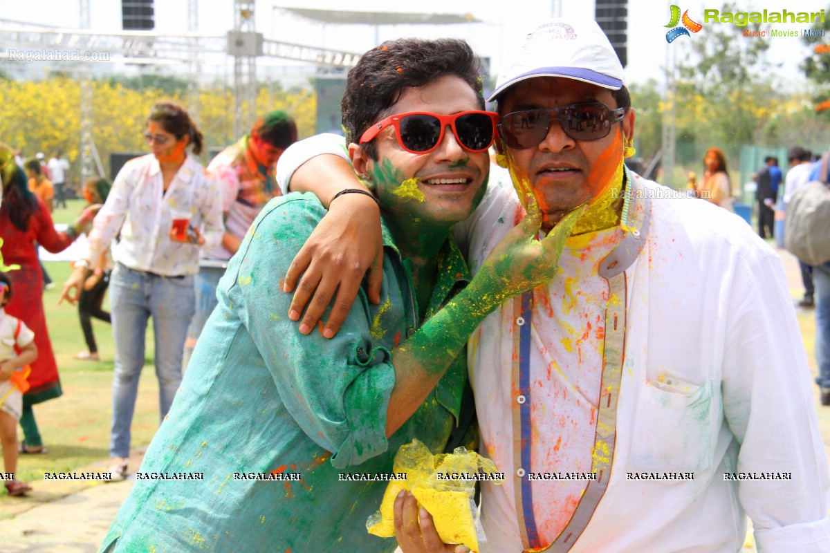 Bang Bang Holi Fest 2015 at Novotel, Hyderabad