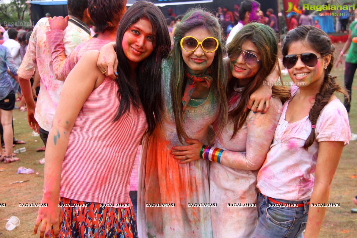 Bang Bang Holi Fest 2015 at Novotel, Hyderabad