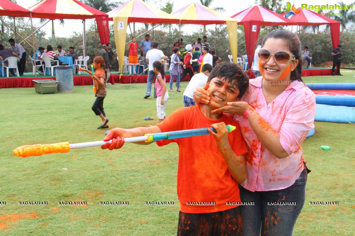 Bang Bang Holi Fest 2015 at Novotel, Hyderabad