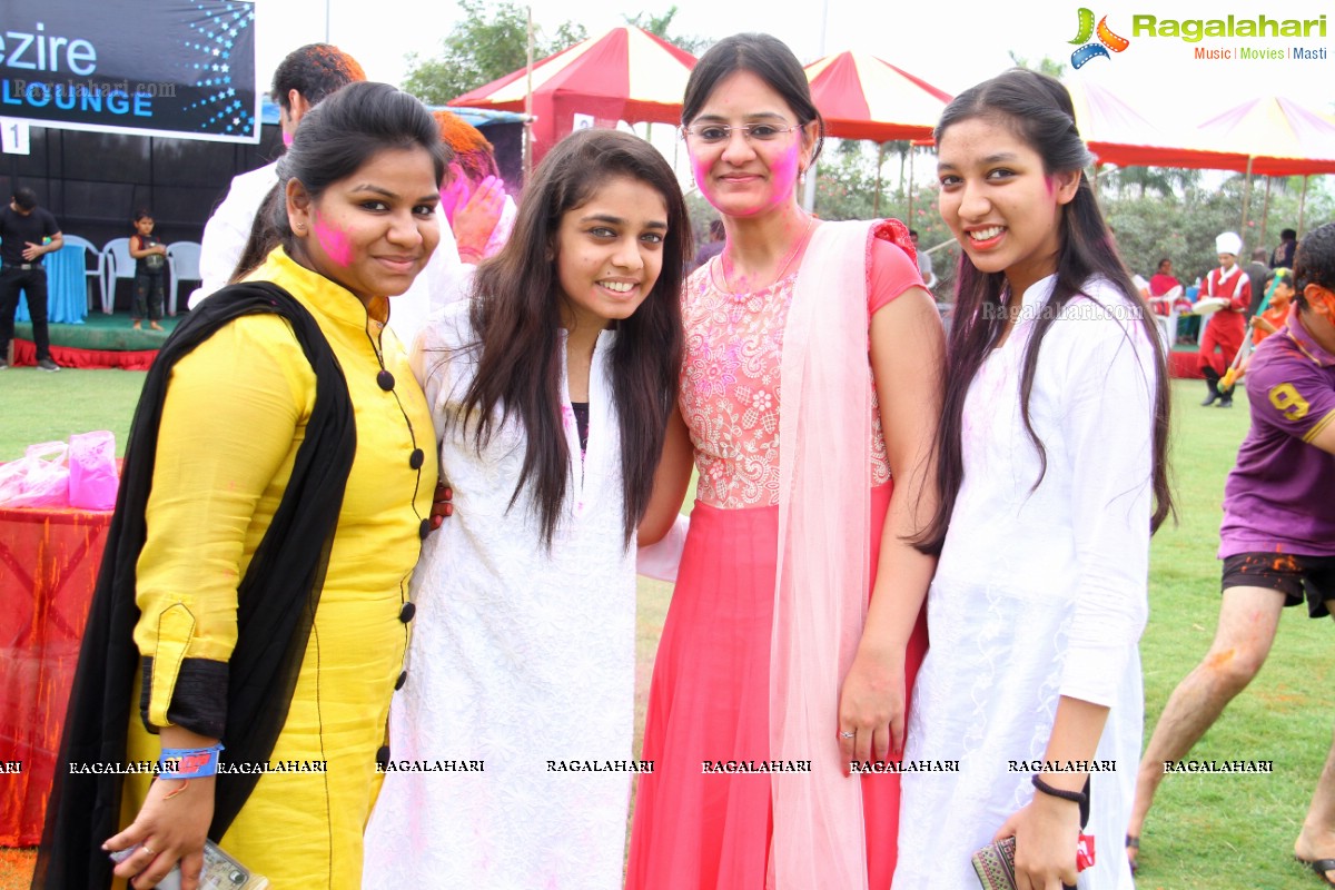 Bang Bang Holi Fest 2015 at Novotel, Hyderabad