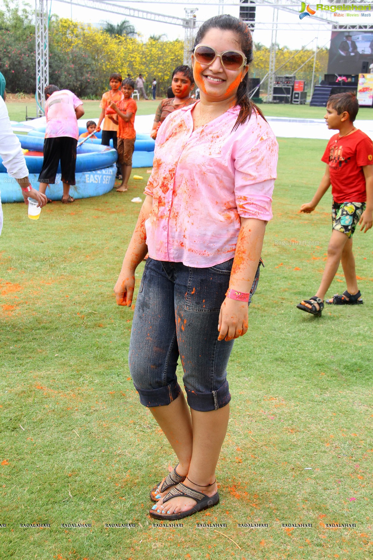 Bang Bang Holi Fest 2015 at Novotel, Hyderabad