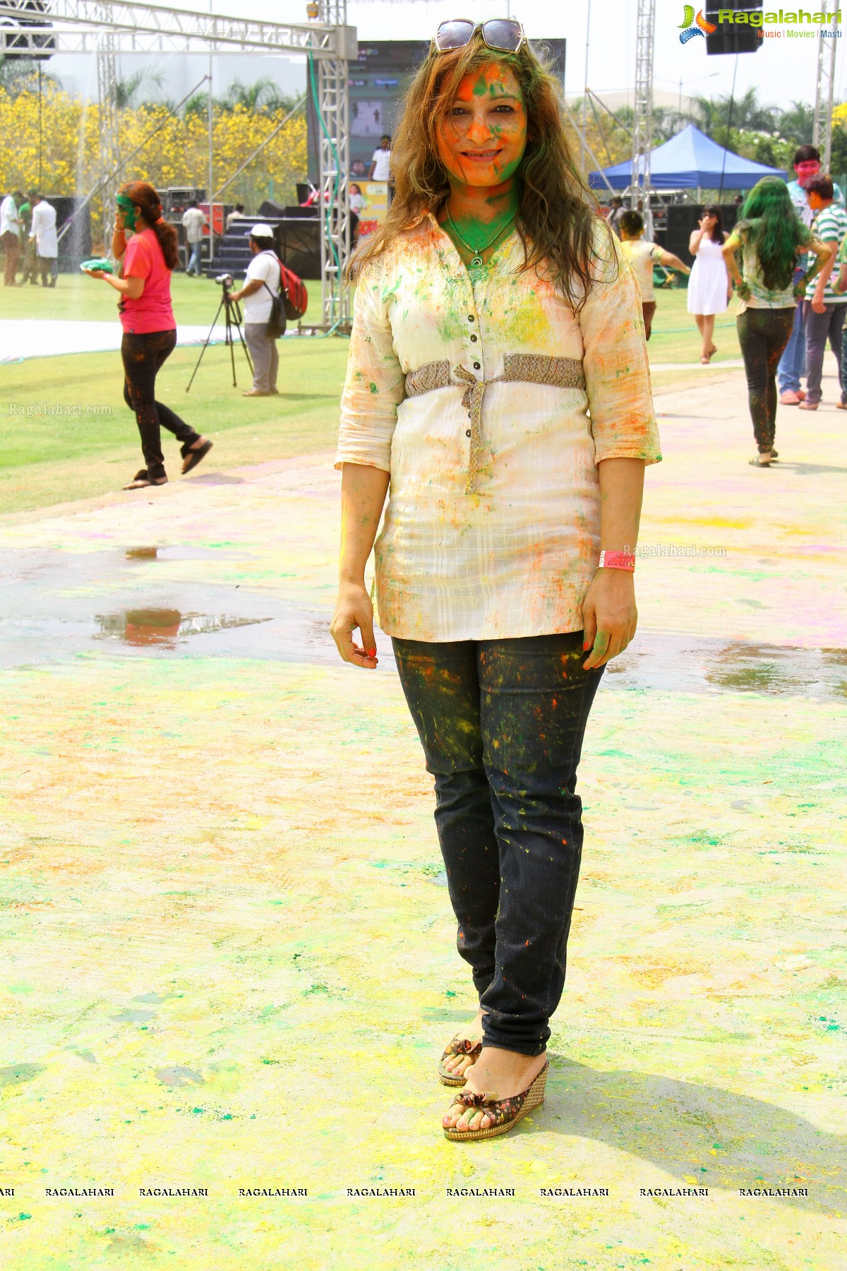 Bang Bang Holi Fest 2015 at Novotel, Hyderabad