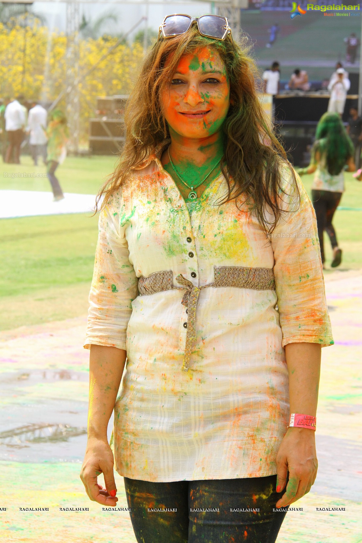 Bang Bang Holi Fest 2015 at Novotel, Hyderabad