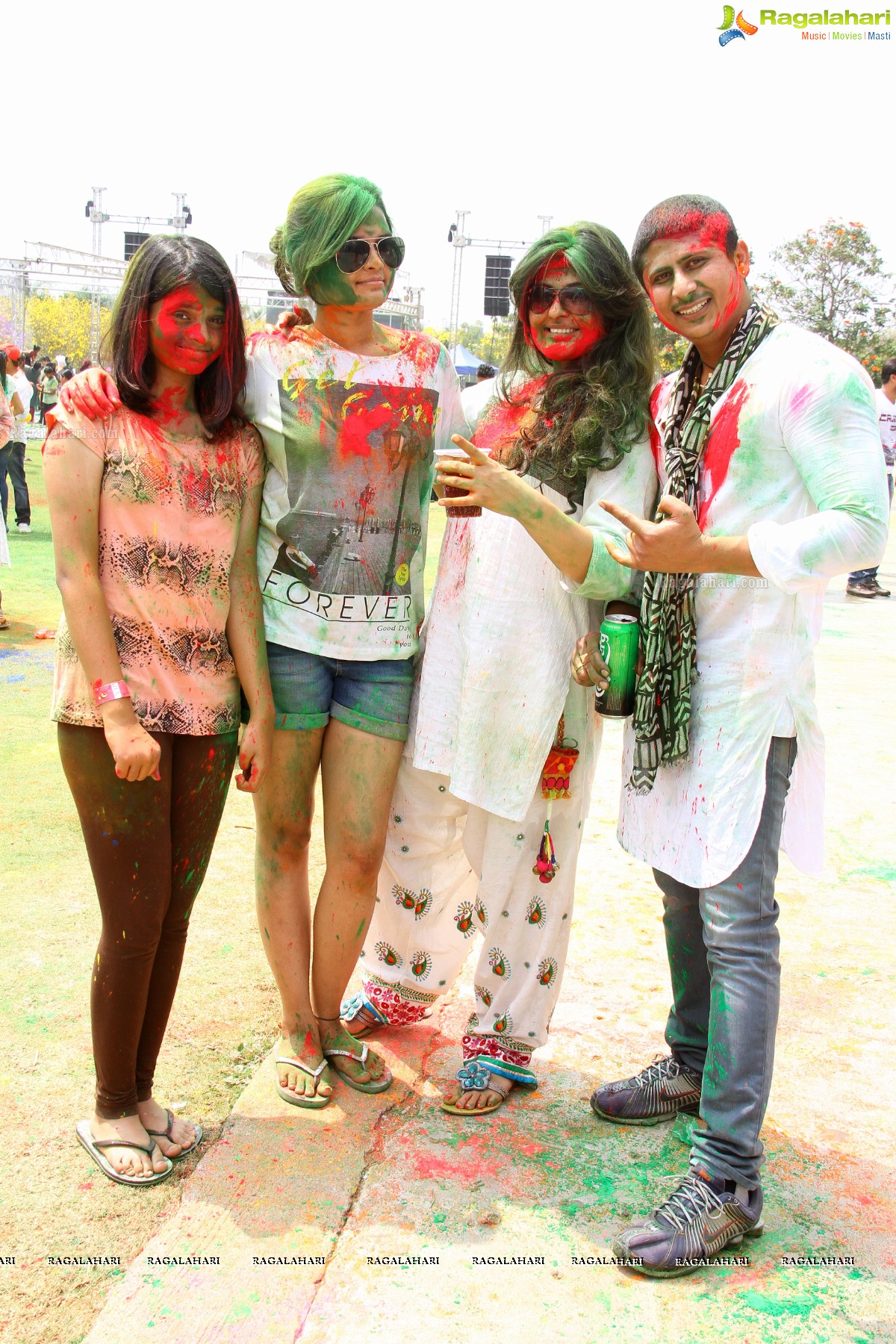 Bang Bang Holi Fest 2015 at Novotel, Hyderabad