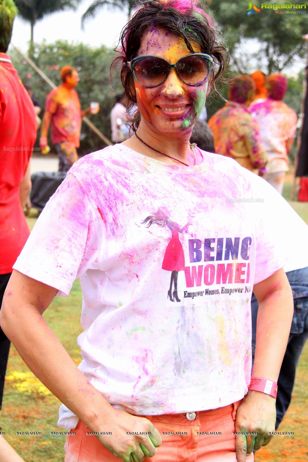 Bang Bang Holi Fest 2015 at Novotel, Hyderabad