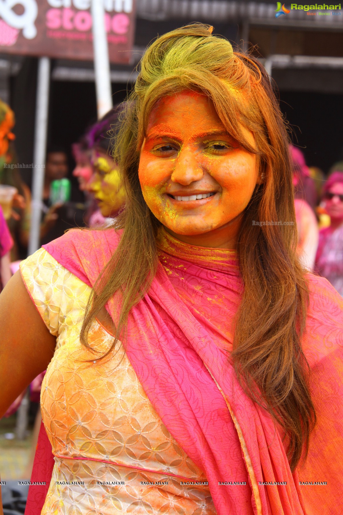 Bang Bang Holi Fest 2015 at Novotel, Hyderabad