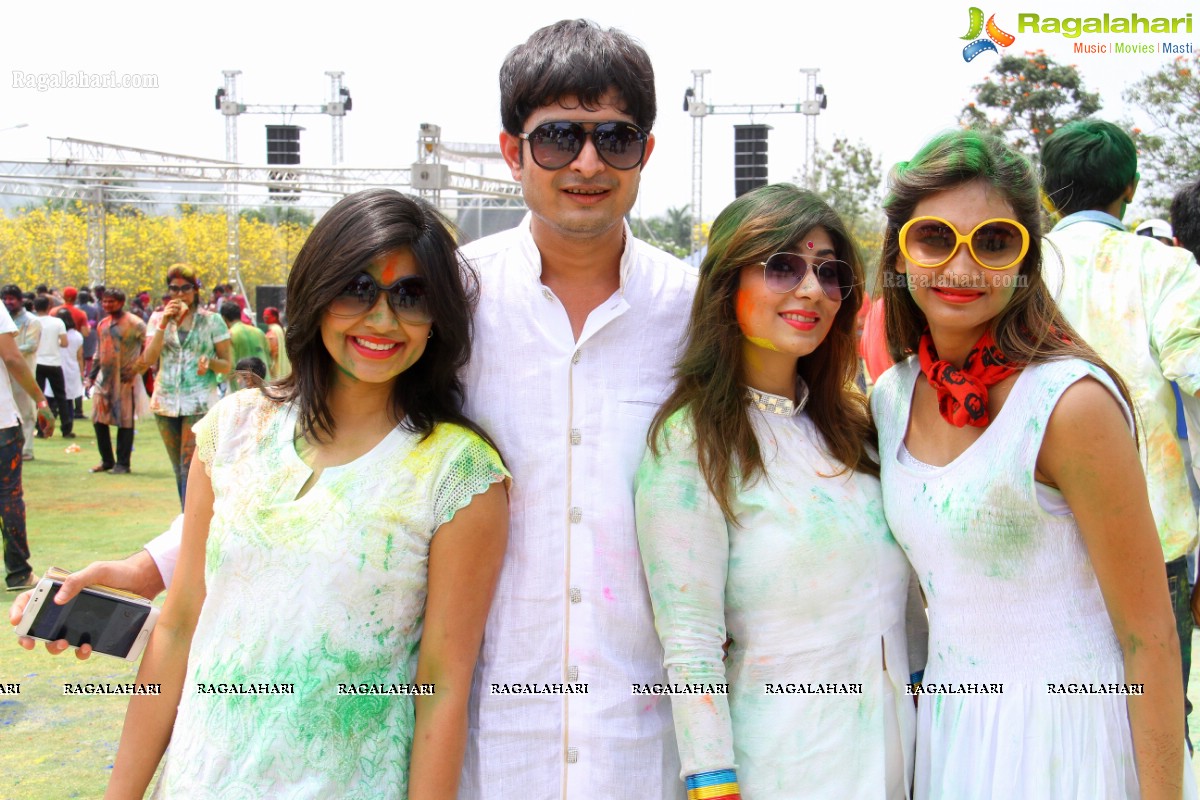 Bang Bang Holi Fest 2015 at Novotel, Hyderabad