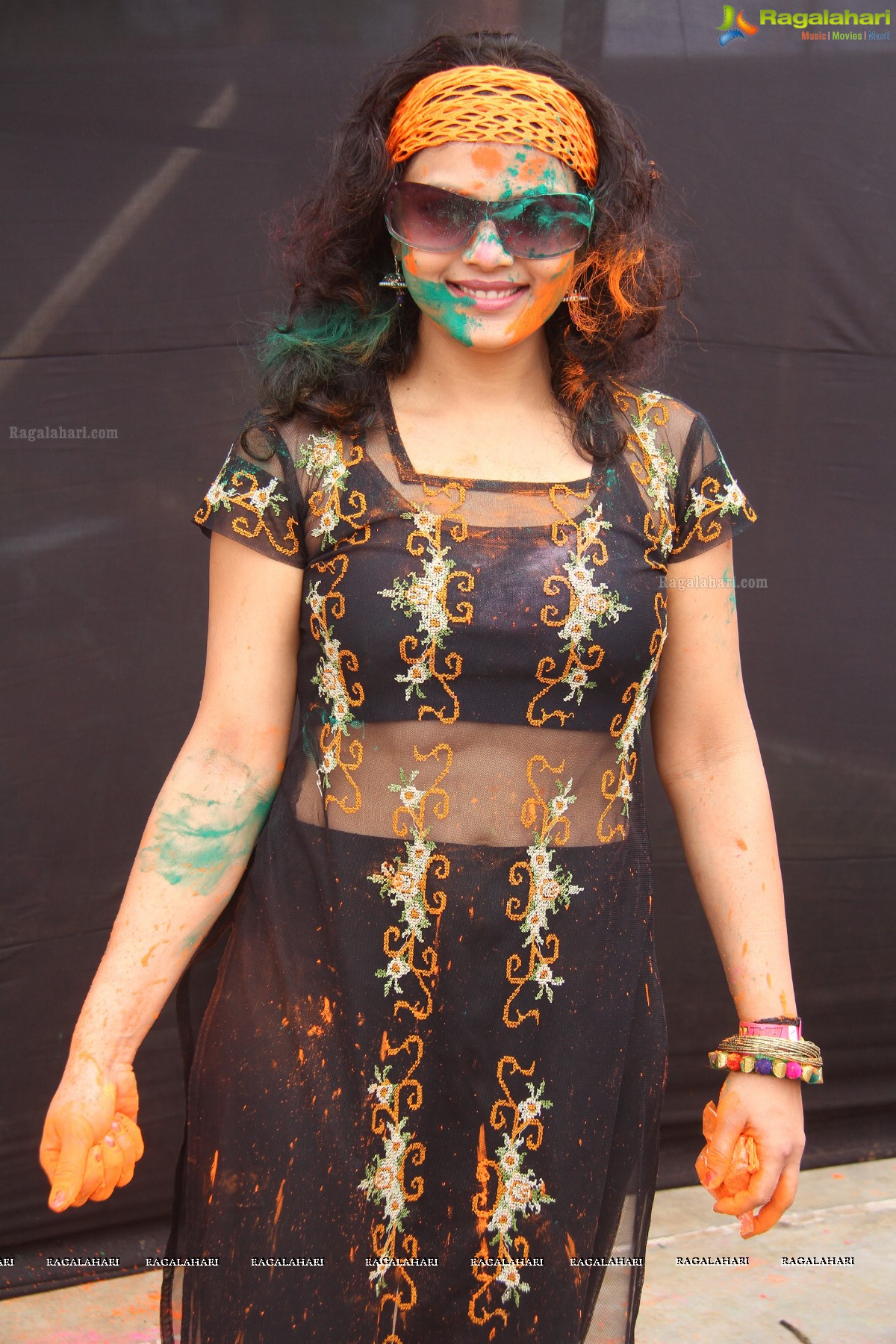 Bang Bang Holi Fest 2015 at Novotel, Hyderabad