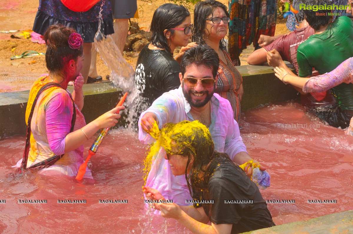 Holi Celebrations 2015 at Bhoot Bhavan, Hyderabad