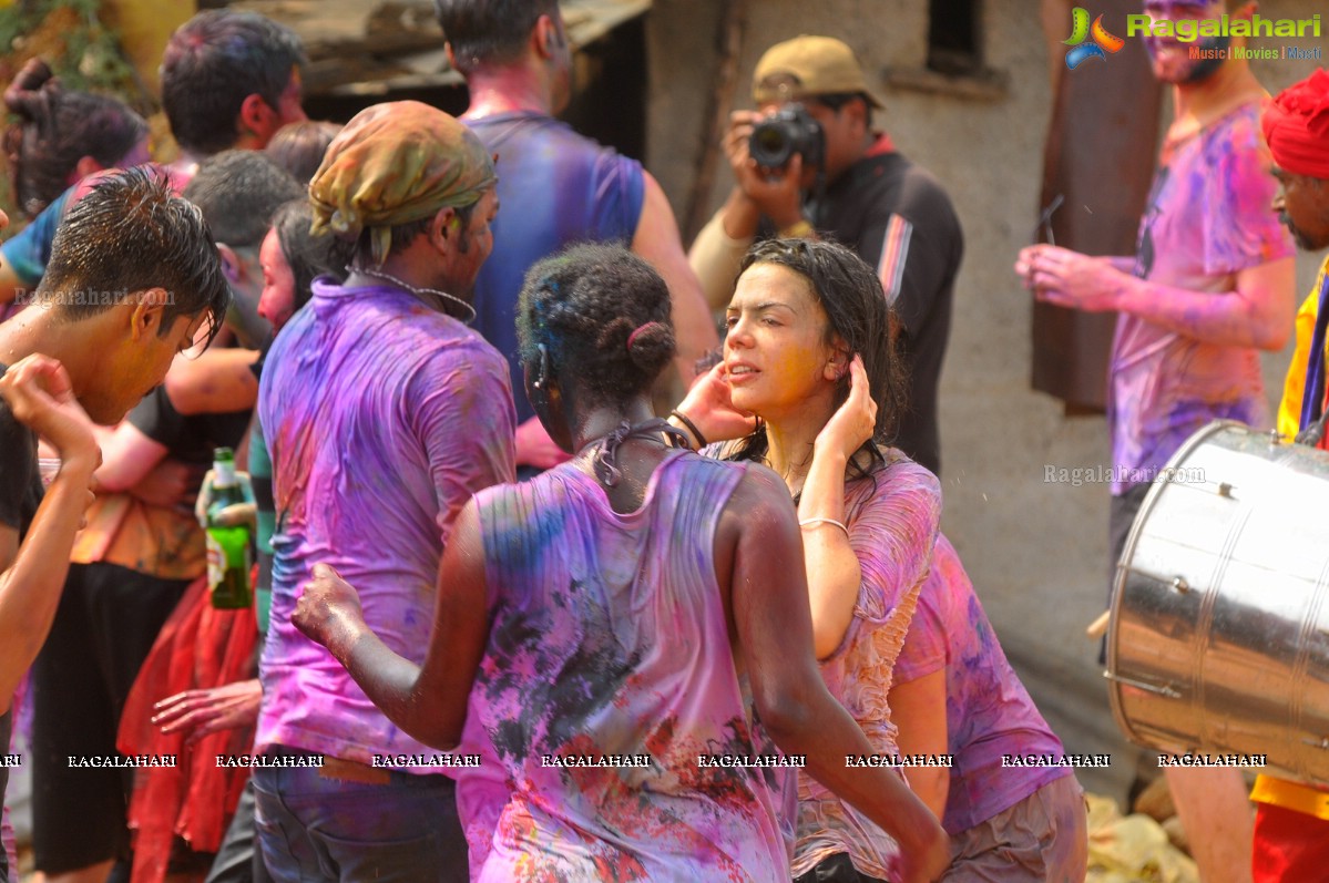 Holi Celebrations 2015 at Bhoot Bhavan, Hyderabad