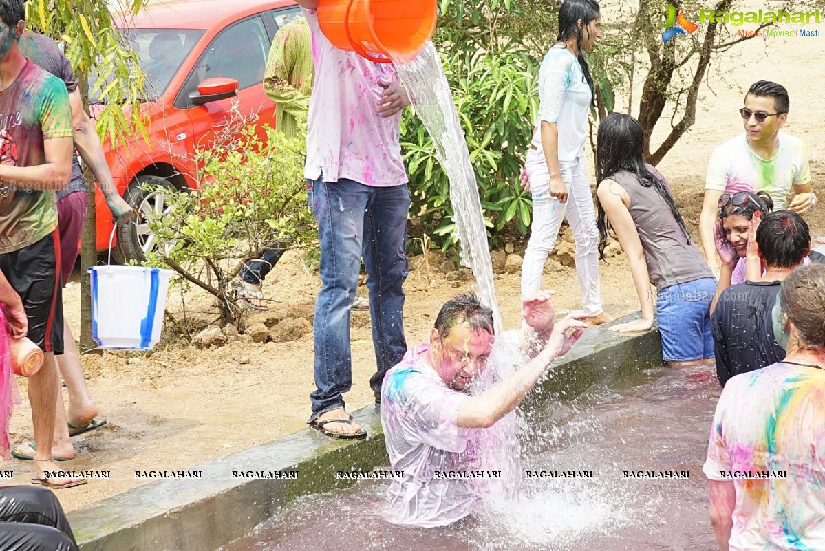 Holi Celebrations 2015 at Bhoot Bhavan, Hyderabad