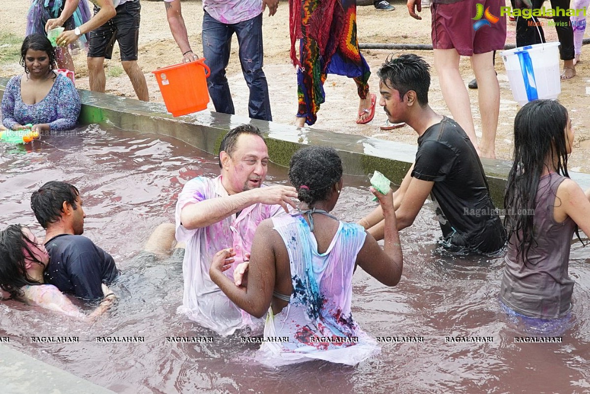 Holi Celebrations 2015 at Bhoot Bhavan, Hyderabad