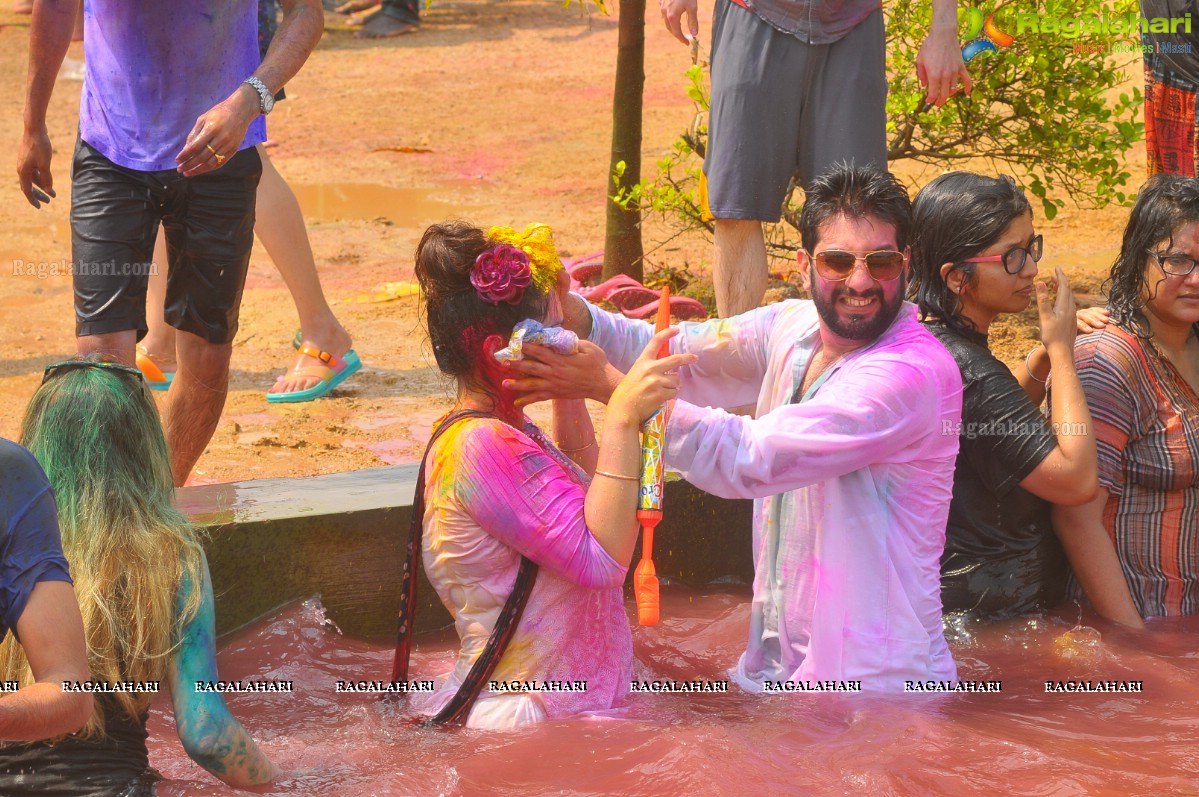 Holi Celebrations 2015 at Bhoot Bhavan, Hyderabad