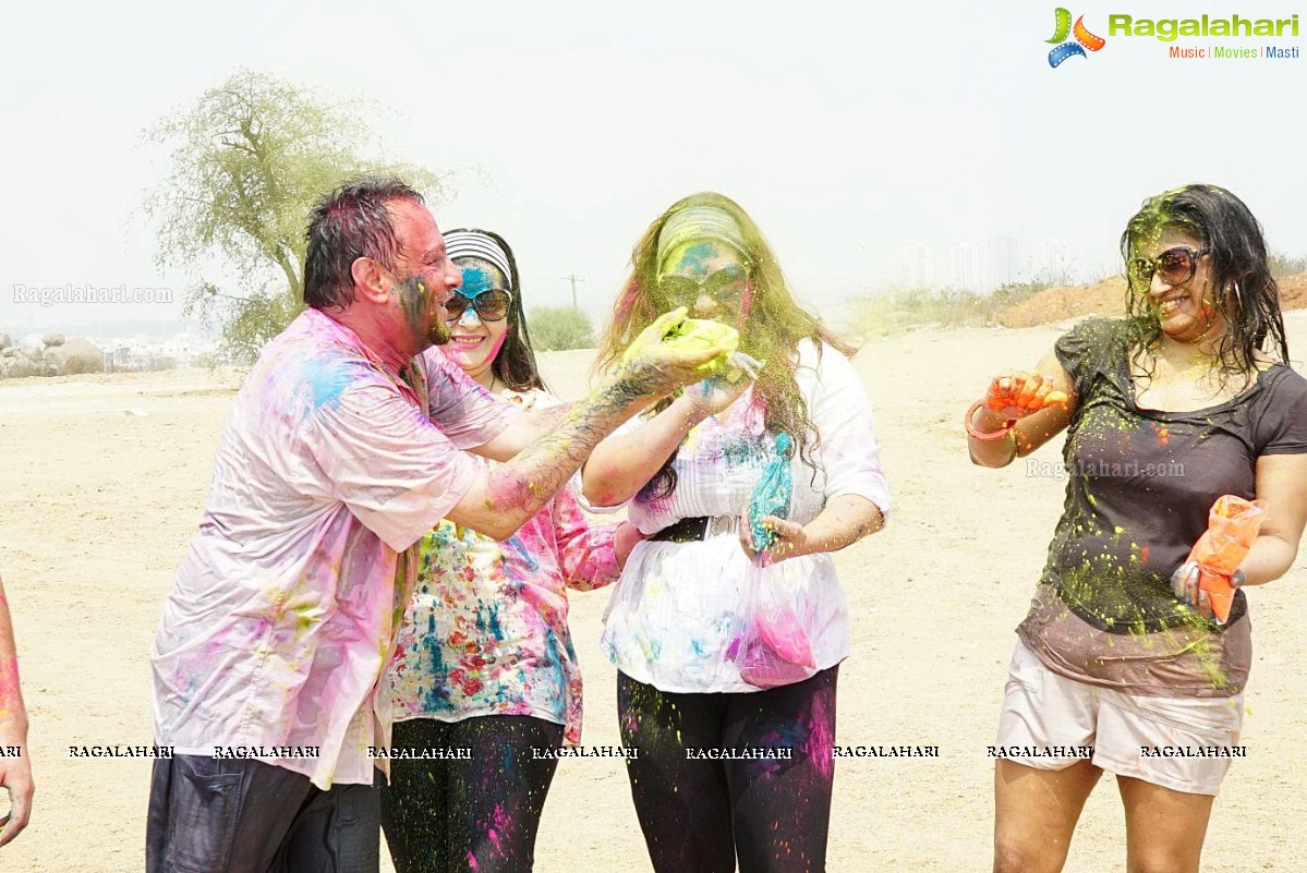 Holi Celebrations 2015 at Bhoot Bhavan, Hyderabad