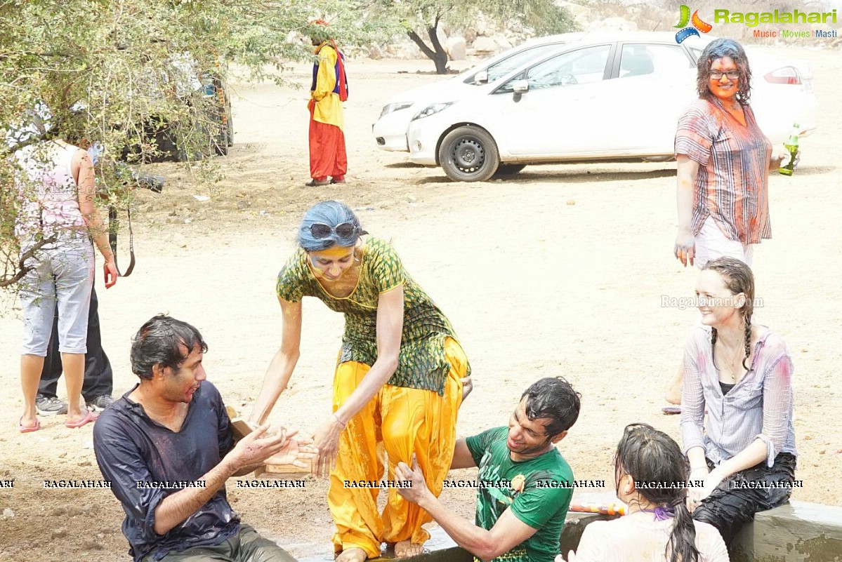 Holi Celebrations 2015 at Bhoot Bhavan, Hyderabad