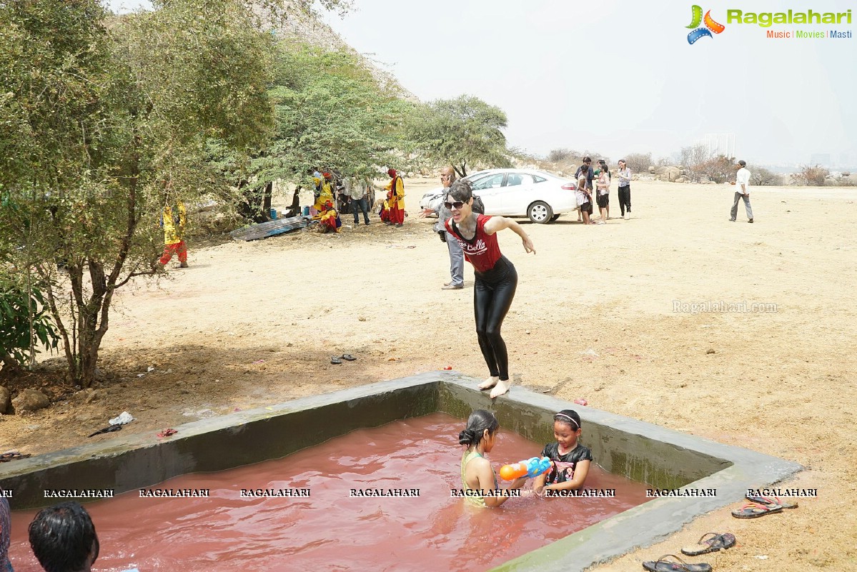 Holi Celebrations 2015 at Bhoot Bhavan, Hyderabad