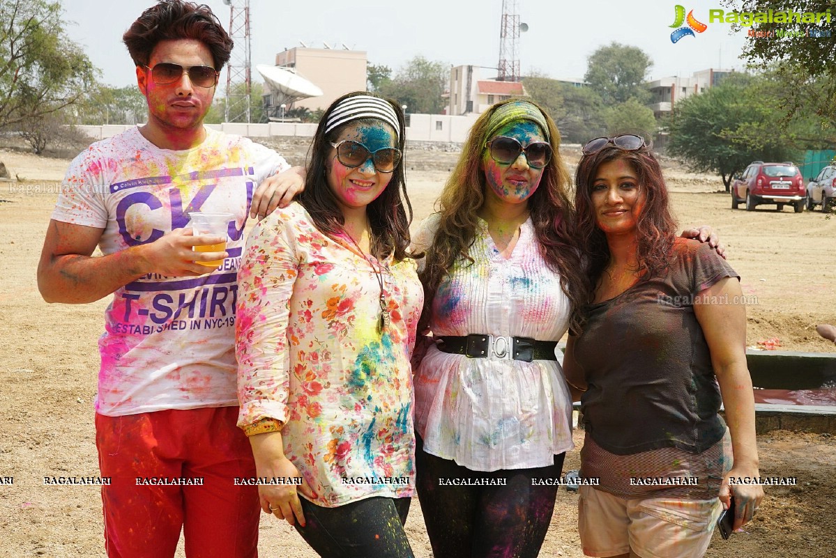 Holi Celebrations 2015 at Bhoot Bhavan, Hyderabad