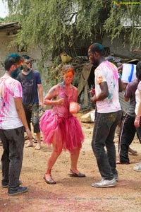 Bhoot Bhavan Holi Celebrations