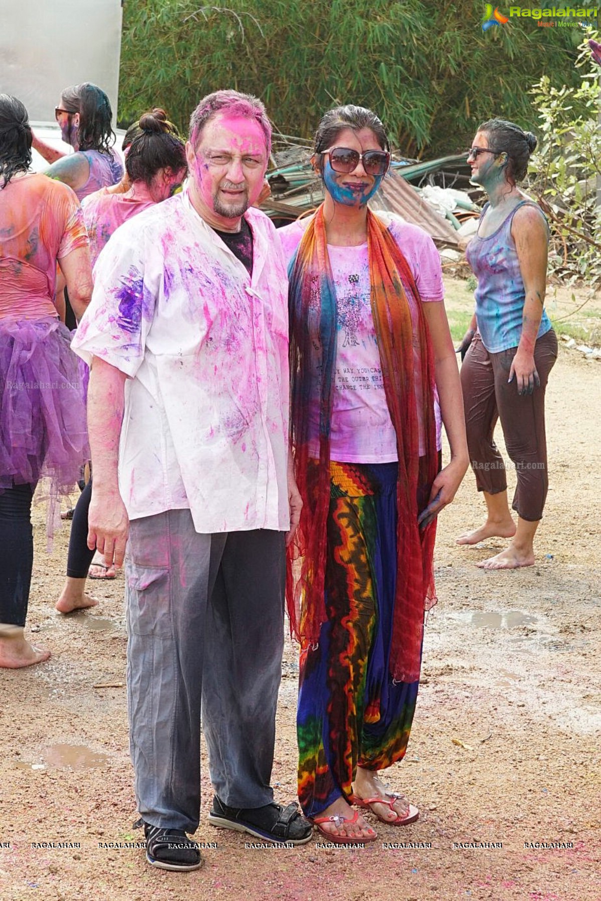 Holi Celebrations 2015 at Bhoot Bhavan, Hyderabad