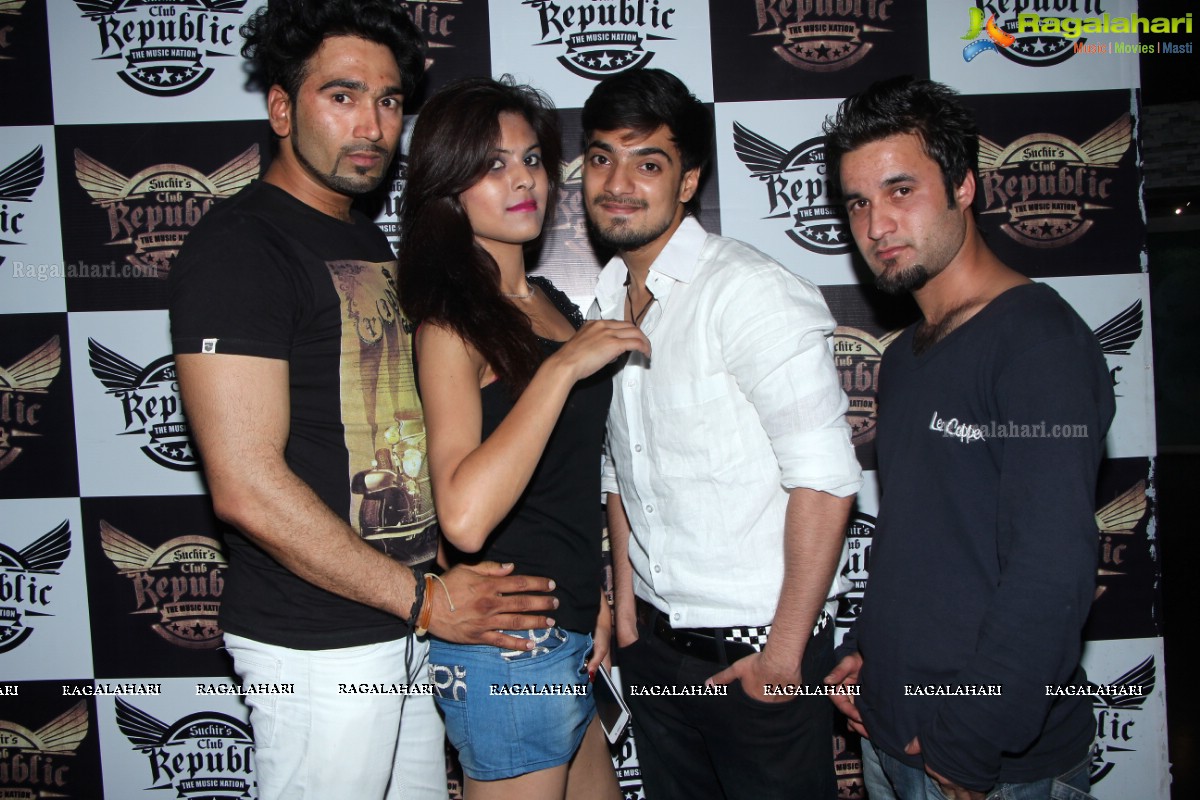 Bluemoon Night with Gehana Vasisth at Club Republic, Hyderabad