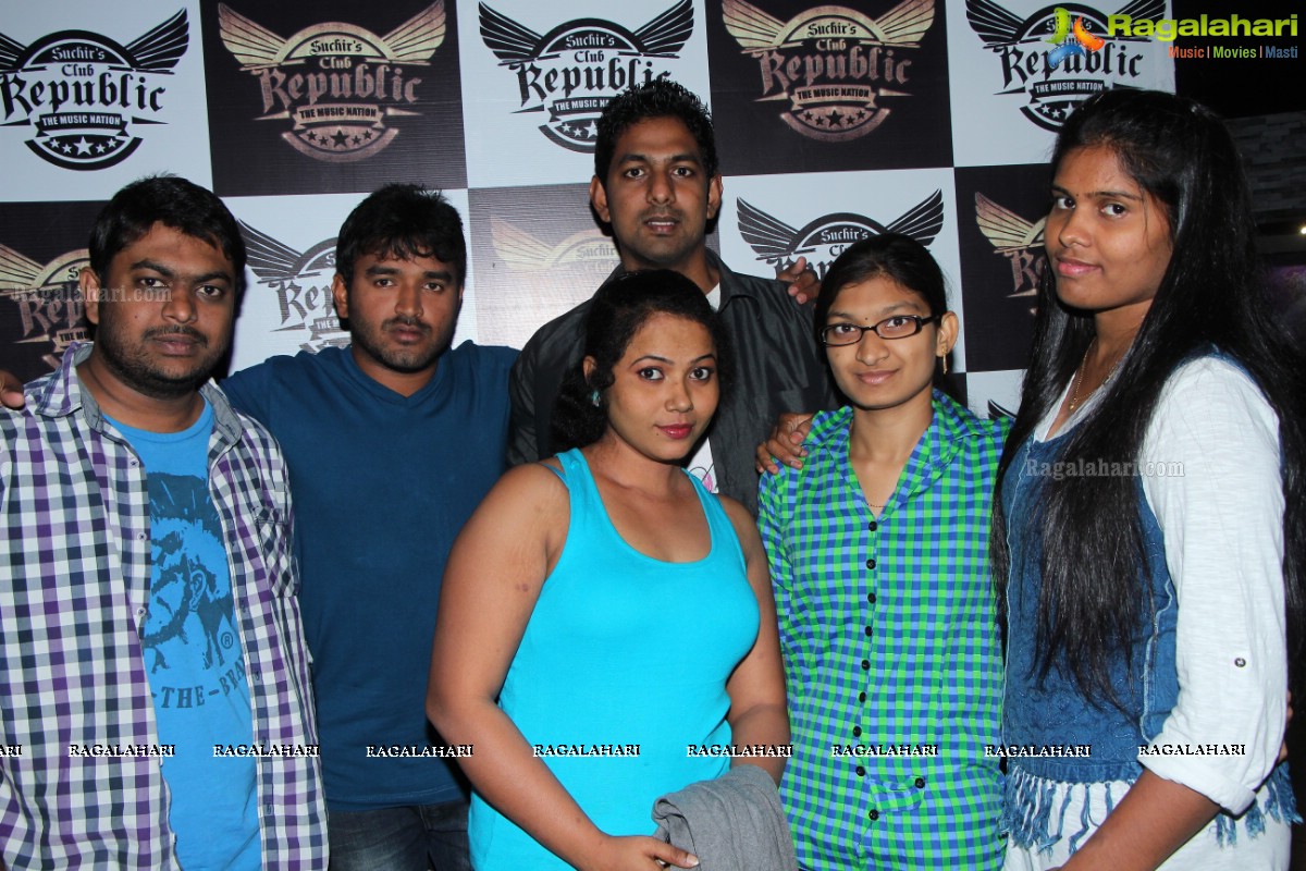 Bluemoon Night with Gehana Vasisth at Club Republic, Hyderabad