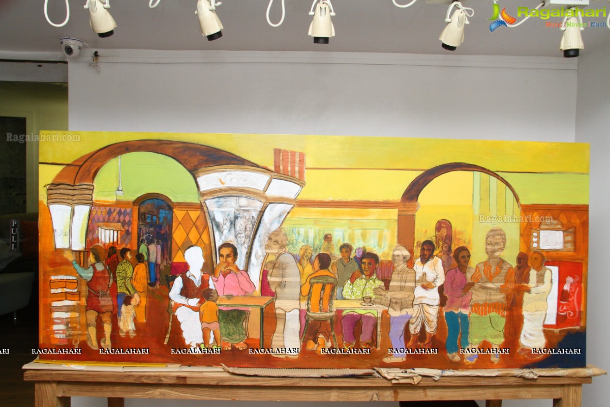 Being in her shoes at Kalakriti Art Gallery, Hyderabad