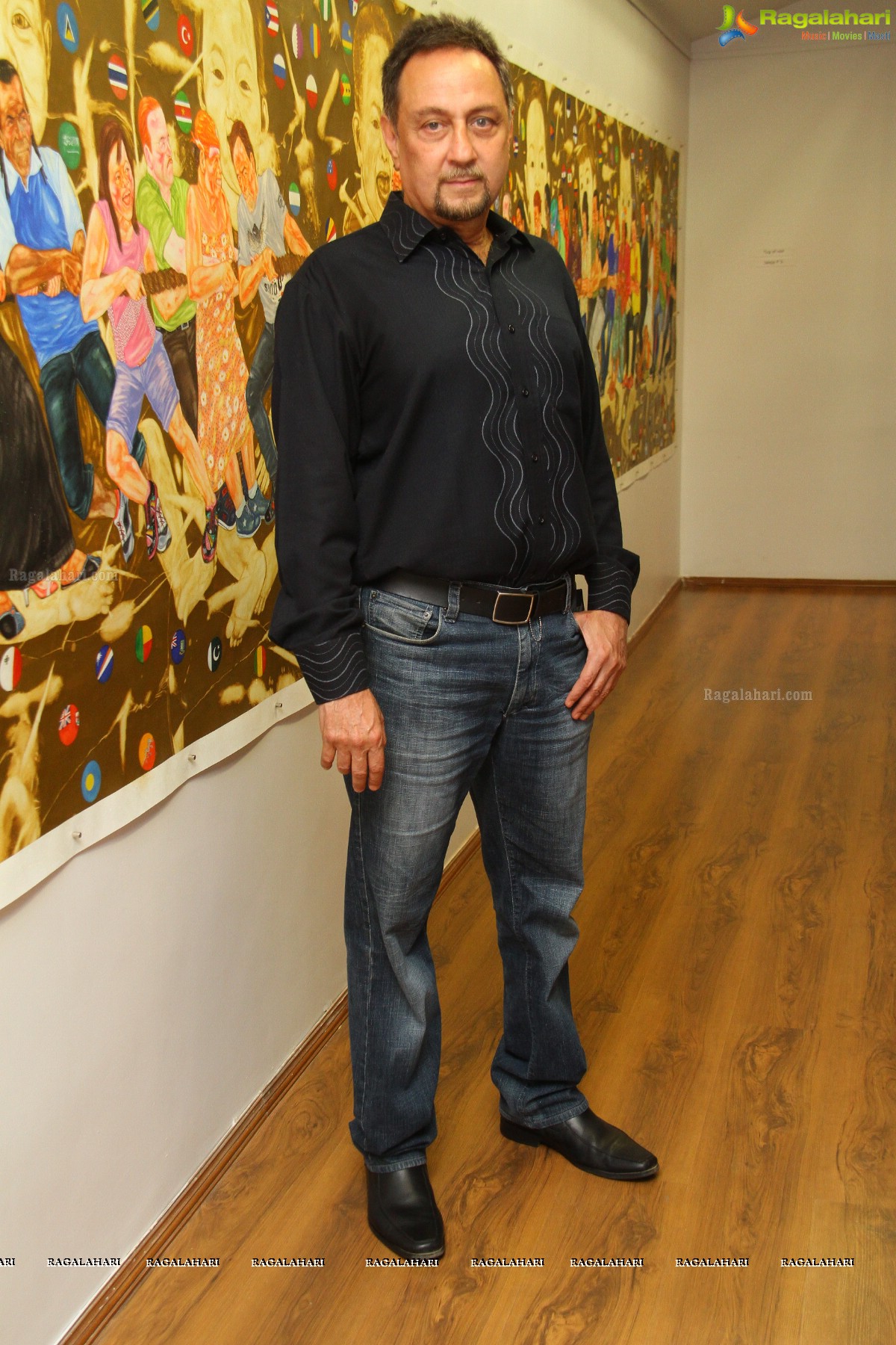 Being in her shoes at Kalakriti Art Gallery, Hyderabad