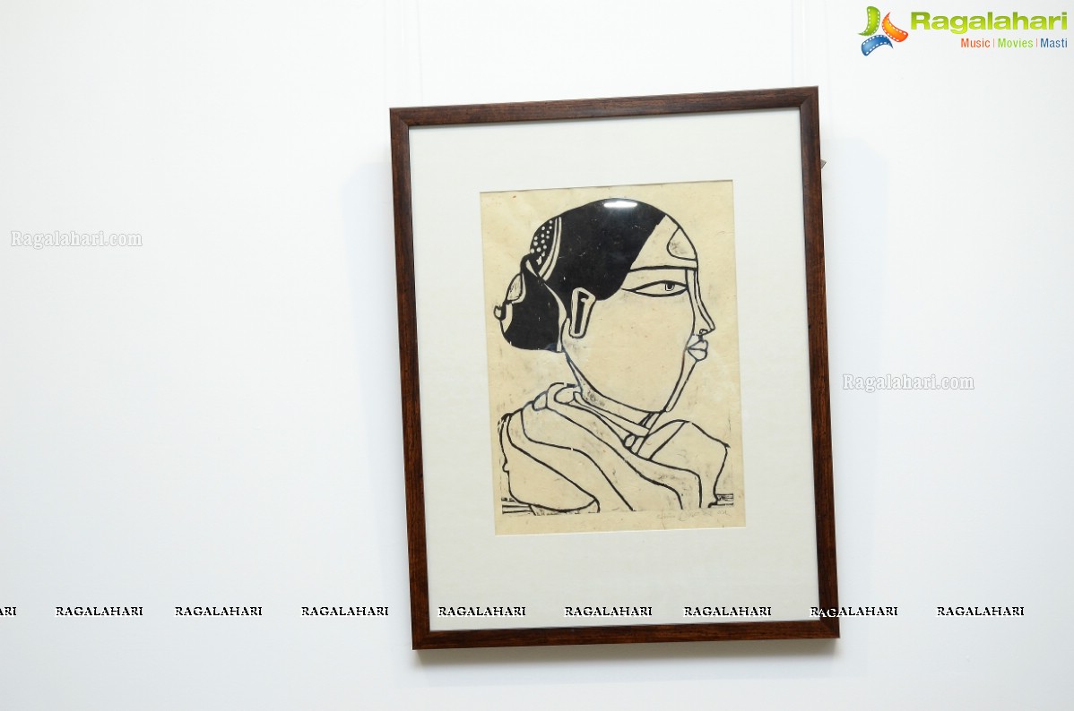 Woodcut Art Exhibition at DHI Art Space, Hyderabad