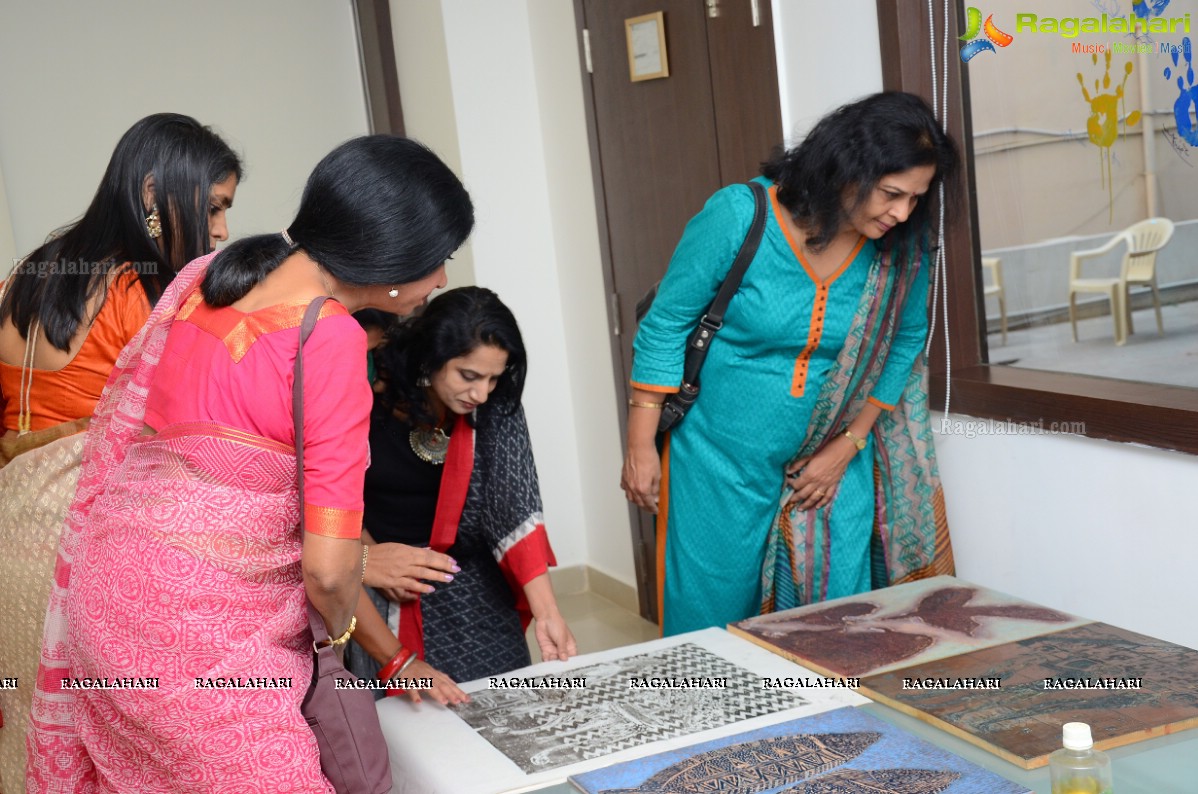 Woodcut Art Exhibition at DHI Art Space, Hyderabad
