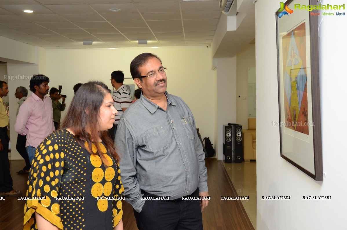 Woodcut Art Exhibition at DHI Art Space, Hyderabad