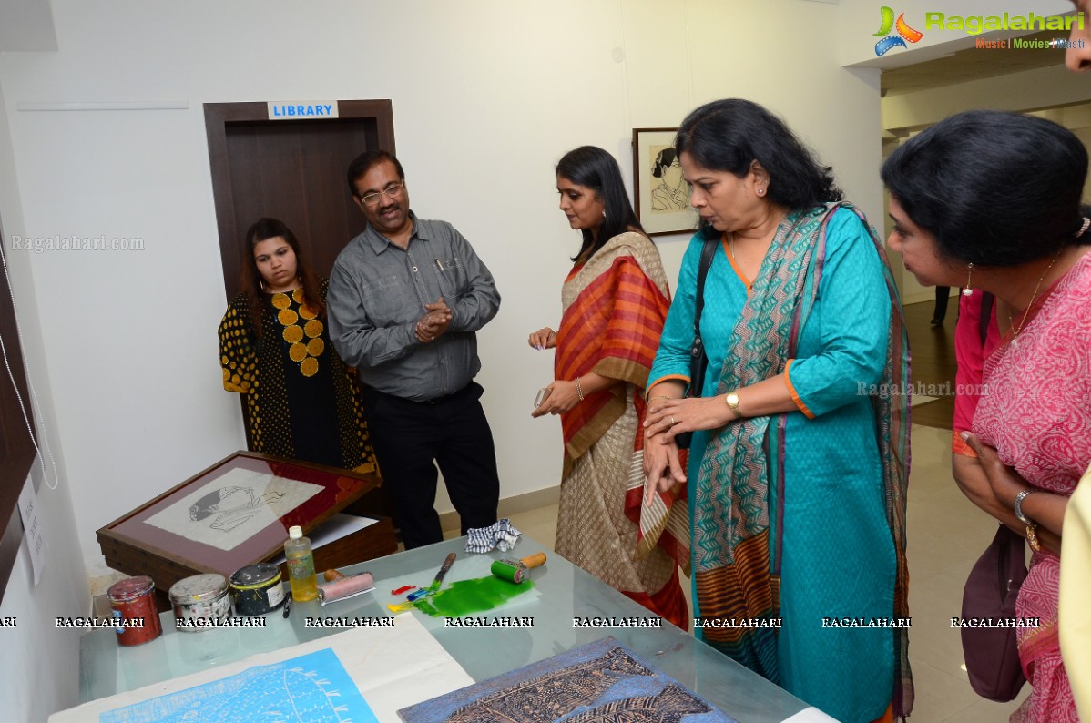 Woodcut Art Exhibition at DHI Art Space, Hyderabad