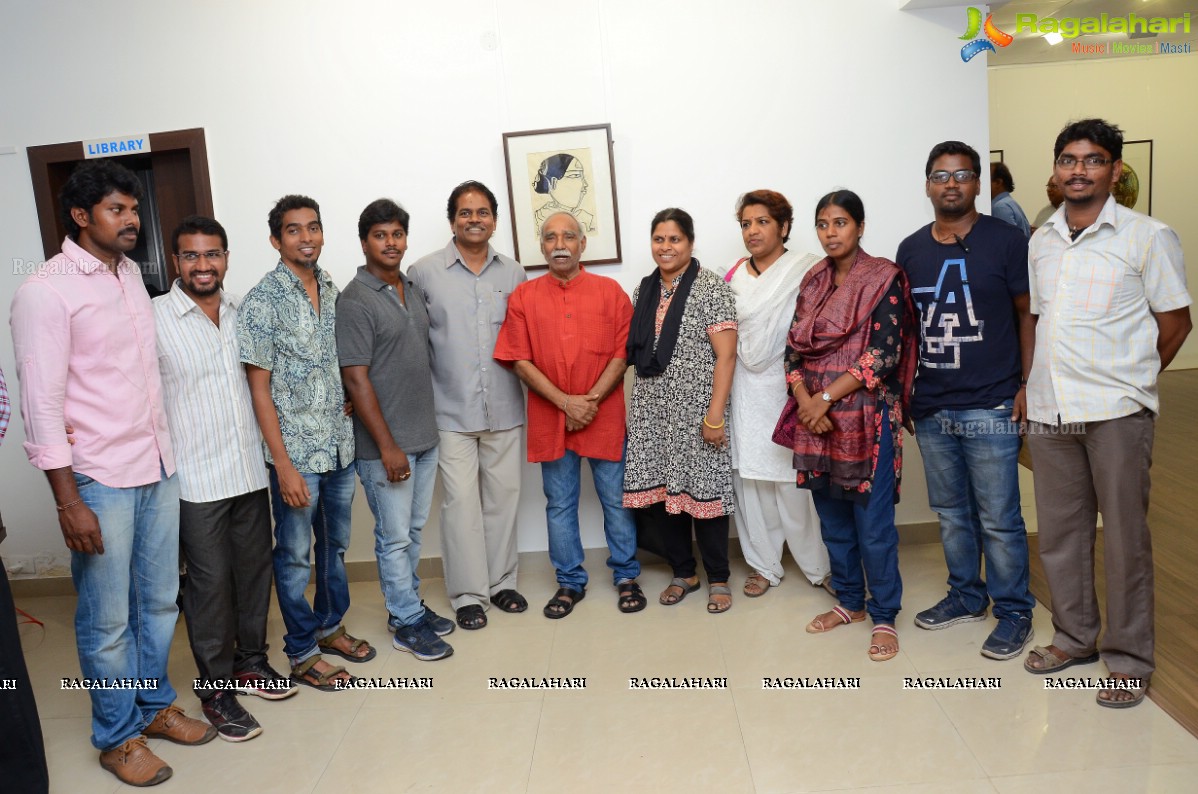 Woodcut Art Exhibition at DHI Art Space, Hyderabad