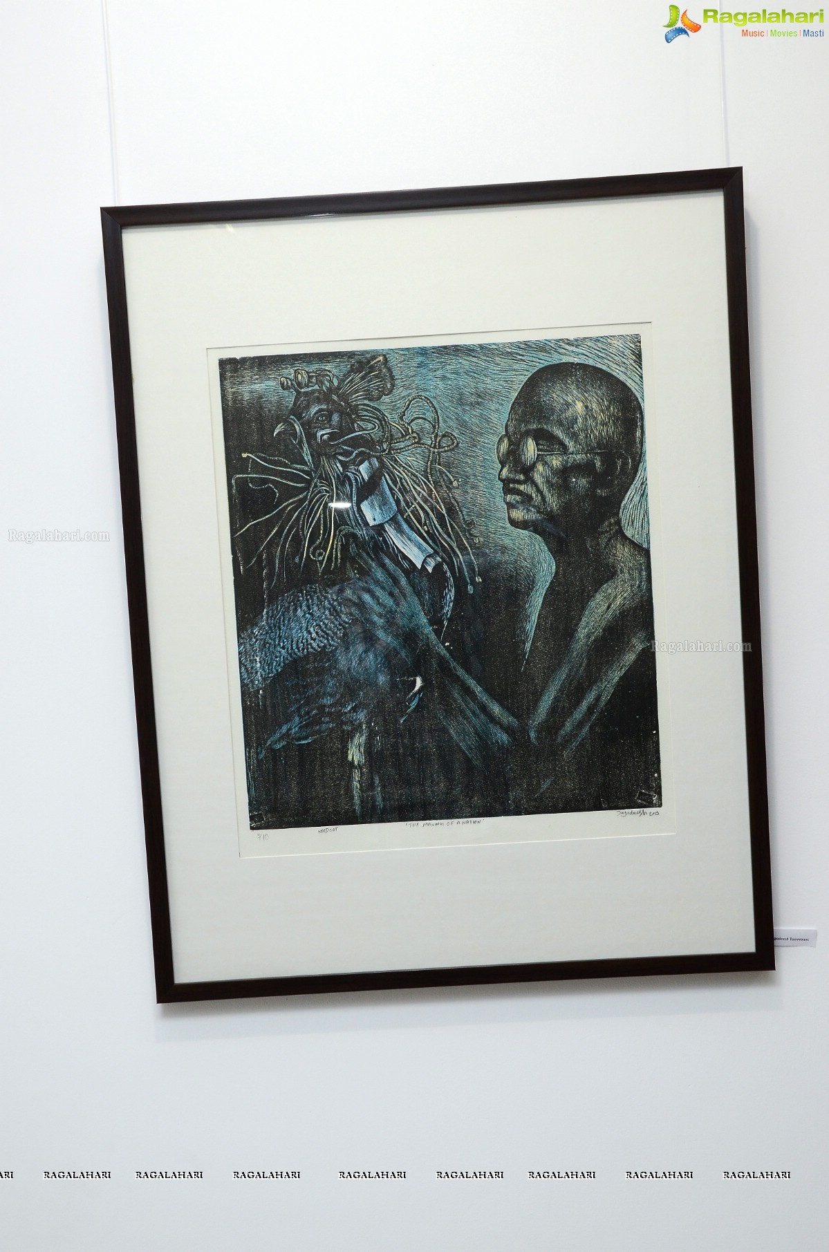 Woodcut Art Exhibition at DHI Art Space, Hyderabad