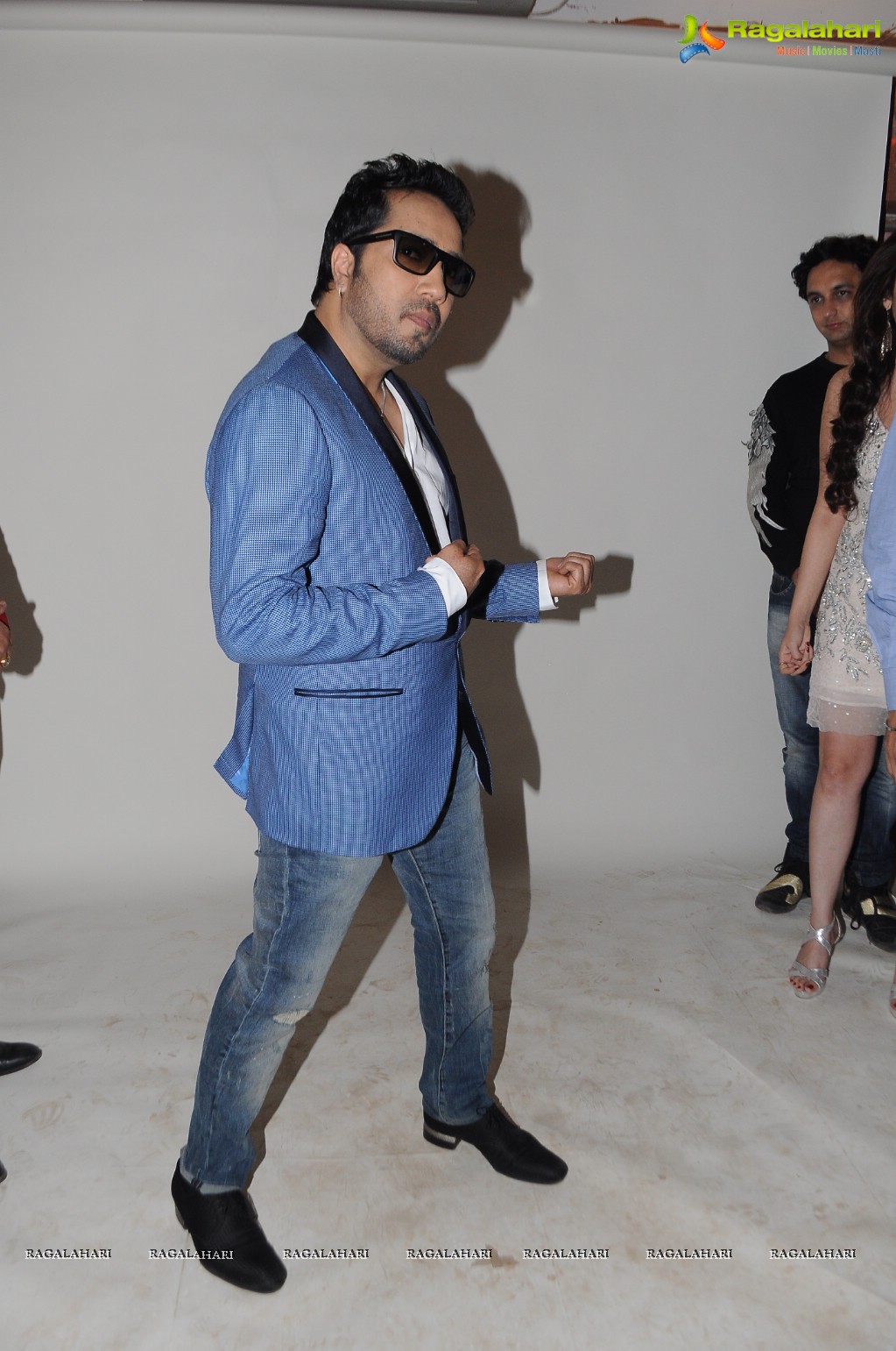 Singer Dilbagh Singh at the photoshoot of album 'BottomsUp' by House of Cheers with Mika Singh