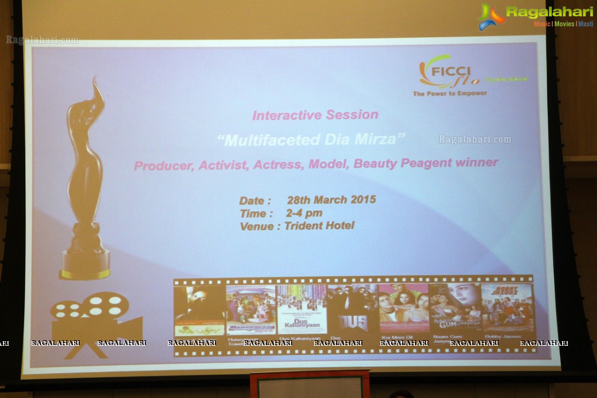 FICCI Ladies Organization Interactive Session with Dia Mirza