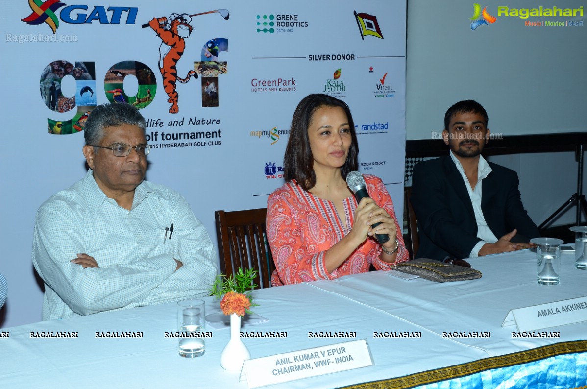 WWF-GATI Golf Tournament Press Meet, Hyderabad