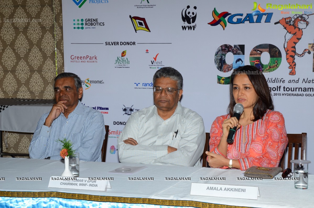 WWF-GATI Golf Tournament Press Meet, Hyderabad