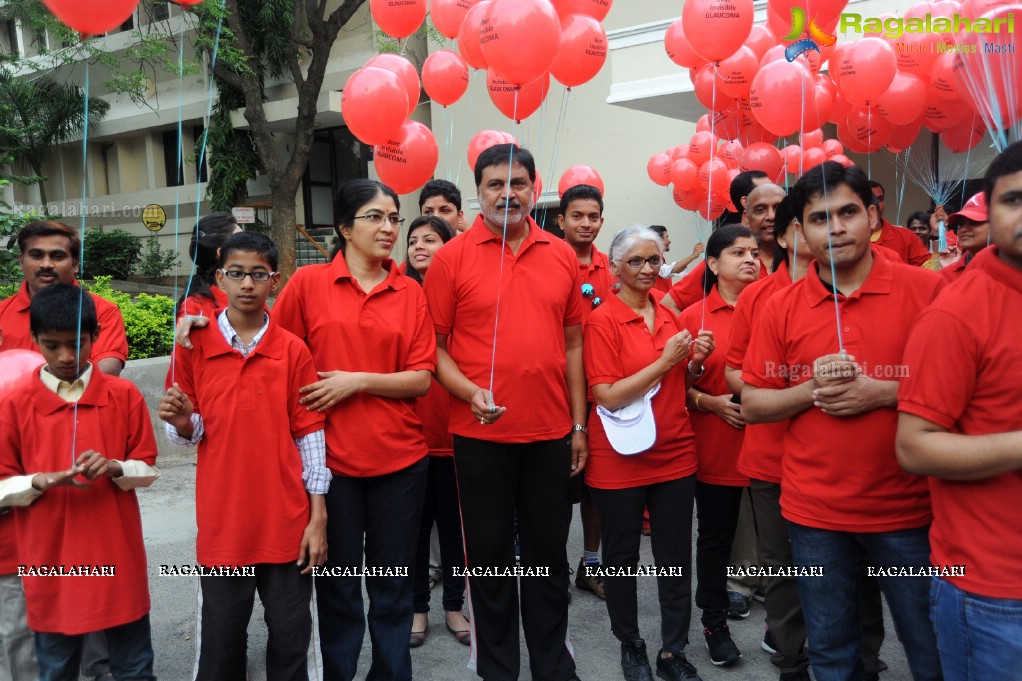 Glaucoma Awareness Walk 2015, Hyderabad