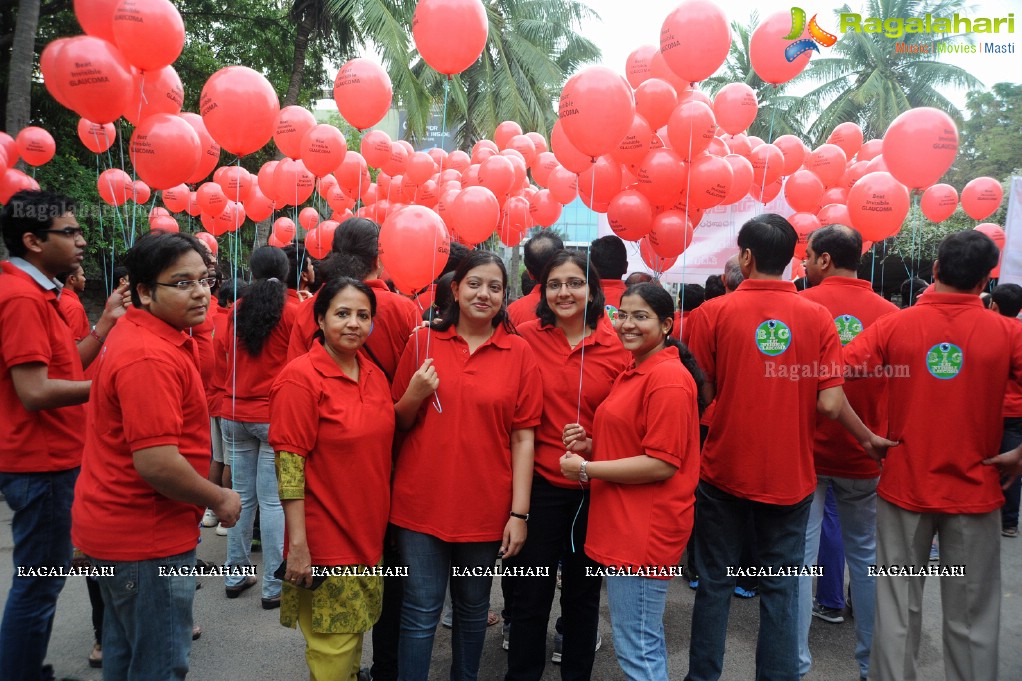 Glaucoma Awareness Walk 2015, Hyderabad