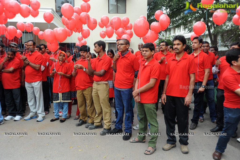 Glaucoma Awareness Walk 2015, Hyderabad